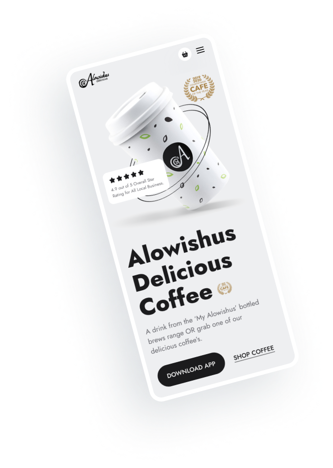 Mobile app Alowishus